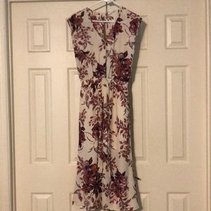 Sienna Sky floral dress with tie waist